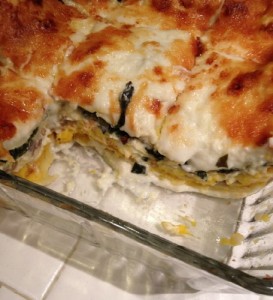 autumn lasagna