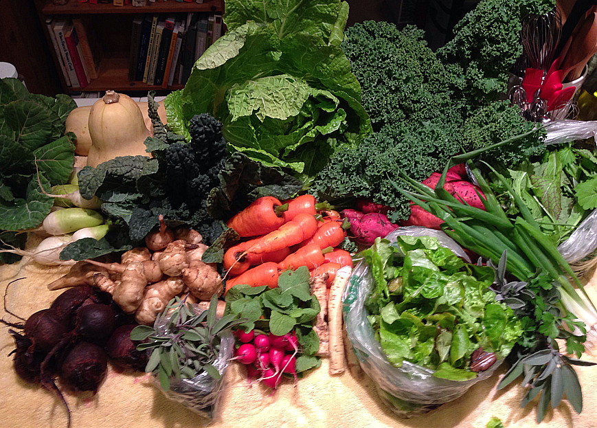 City Commons CSA Thanksgiving box