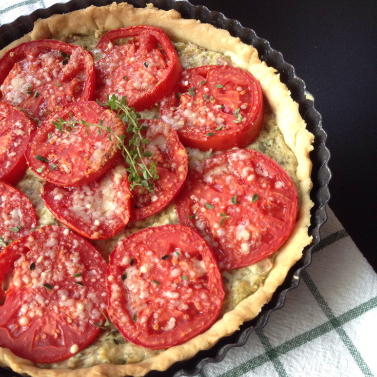 Fresh Tomato Tart-image