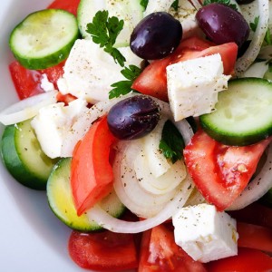horiatiki salad