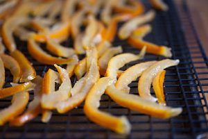 candied orange peel