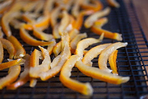 candied orange peel