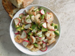 shrimp and avocado salad
