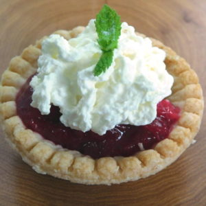 easy rhubarb tarts