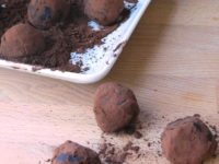 simple chocolate truffles