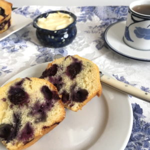 quick and easy blueberry muffins