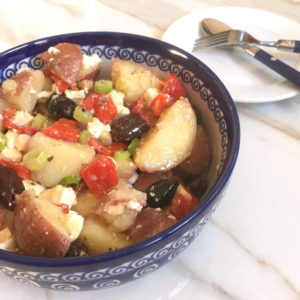 Greek potato salad