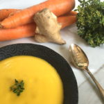 Carrot Ginger Soup with Thyme