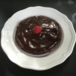 flourless chocolate cake for 2