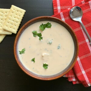 Scallop bisque