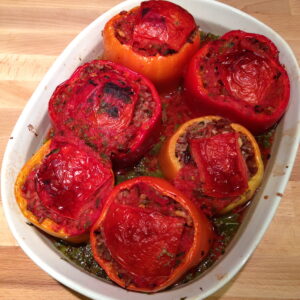 Turkish Stuffed Peppers 1200