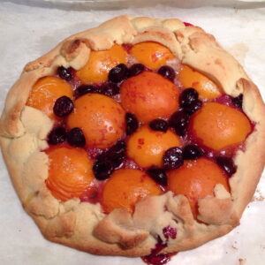 Apricot Cherry Rustic Tart 1200
