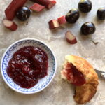 cherry rhubarb jam