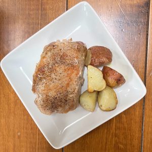 one pork chop